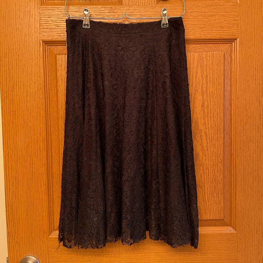 Coin 1804 Black Lace Skirt.